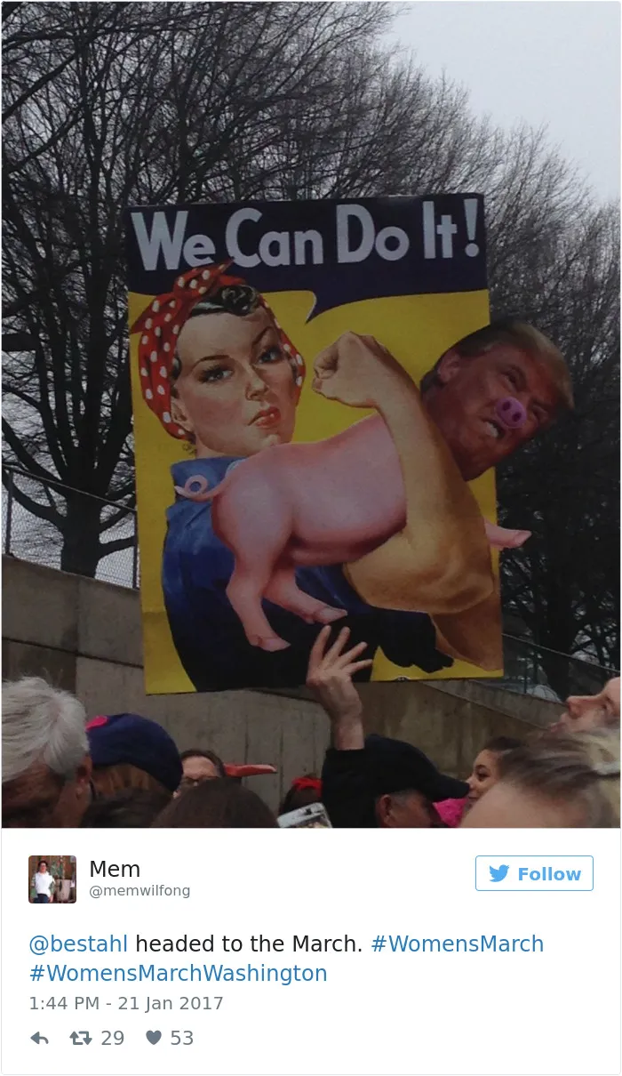 235 Of The Best Signs From Women's Marches Around The World