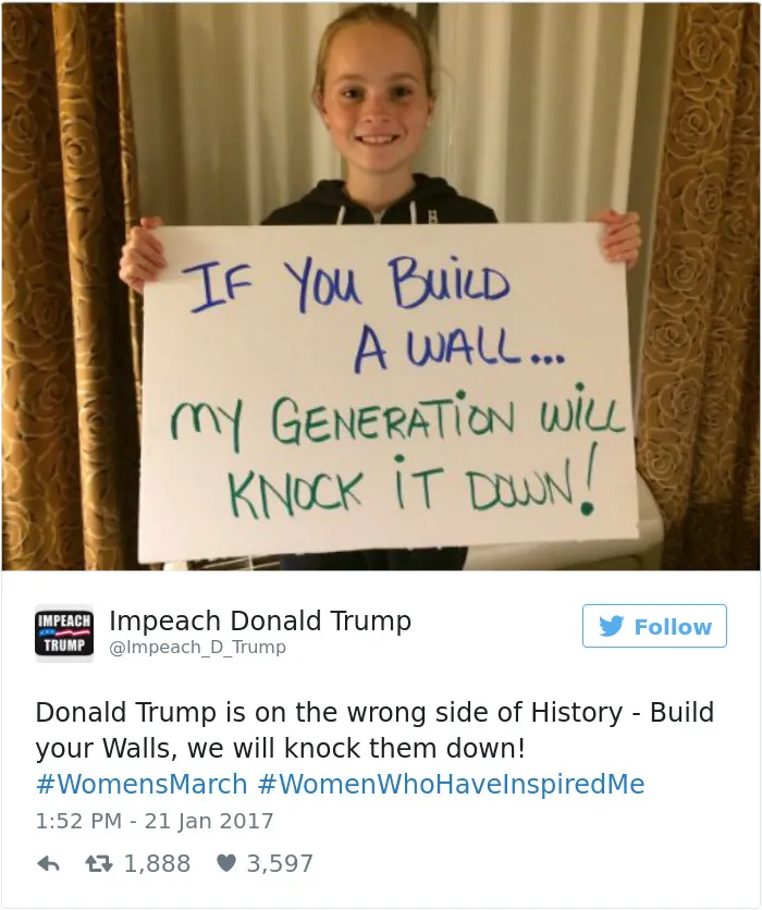 235 Of The Best Signs From Women's Marches Around The World