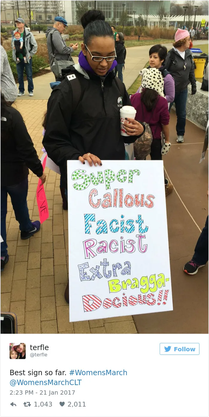 235 Of The Best Signs From Women's Marches Around The World