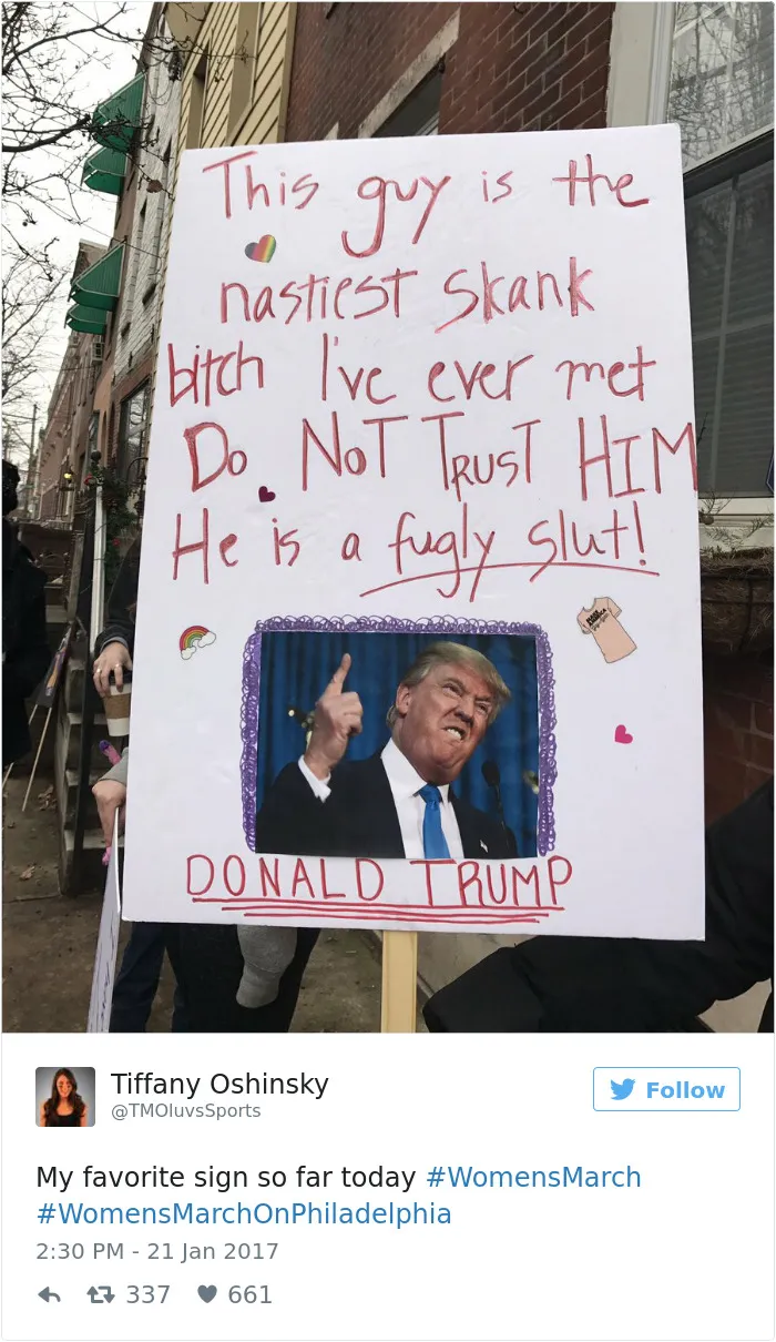 235 Of The Best Signs From Women's Marches Around The World