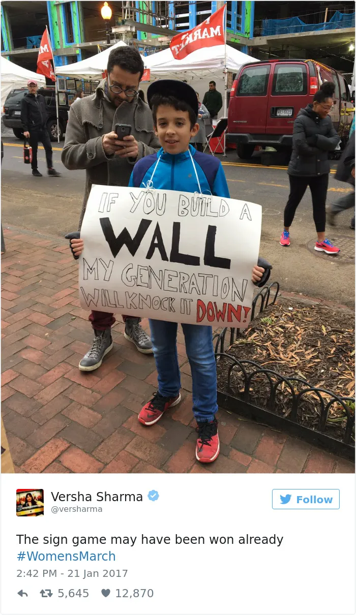 235 Of The Best Signs From Women's Marches Around The World