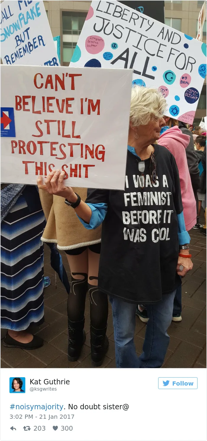 235 Of The Best Signs From Women's Marches Around The World