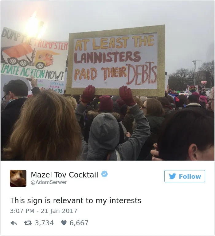 235 Of The Best Signs From Women's Marches Around The World