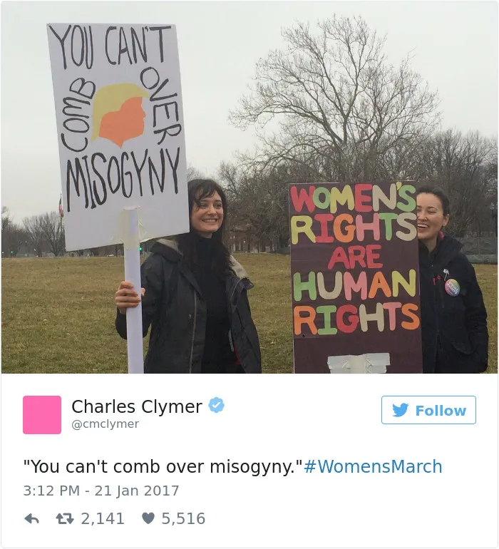 235 Of The Best Signs From Women's Marches Around The World