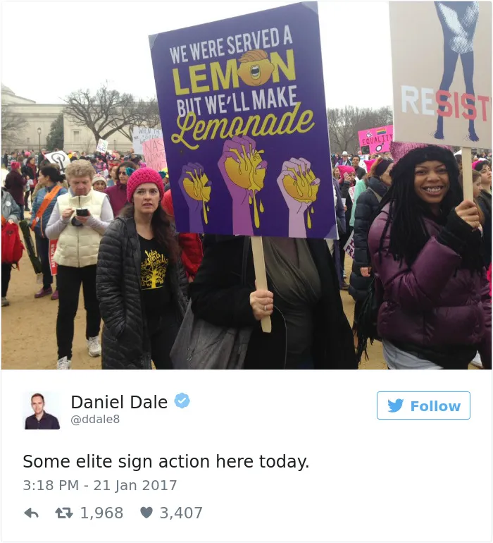 235 Of The Best Signs From Women's Marches Around The World