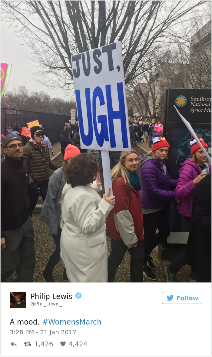 235 Of The Best Signs From Women's Marches Around The World