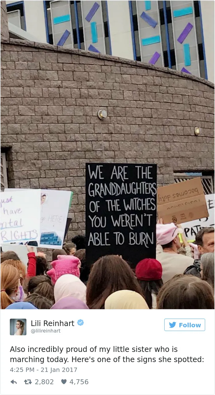 235 Of The Best Signs From Women's Marches Around The World
