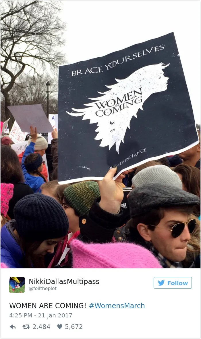235 Of The Best Signs From Women's Marches Around The World