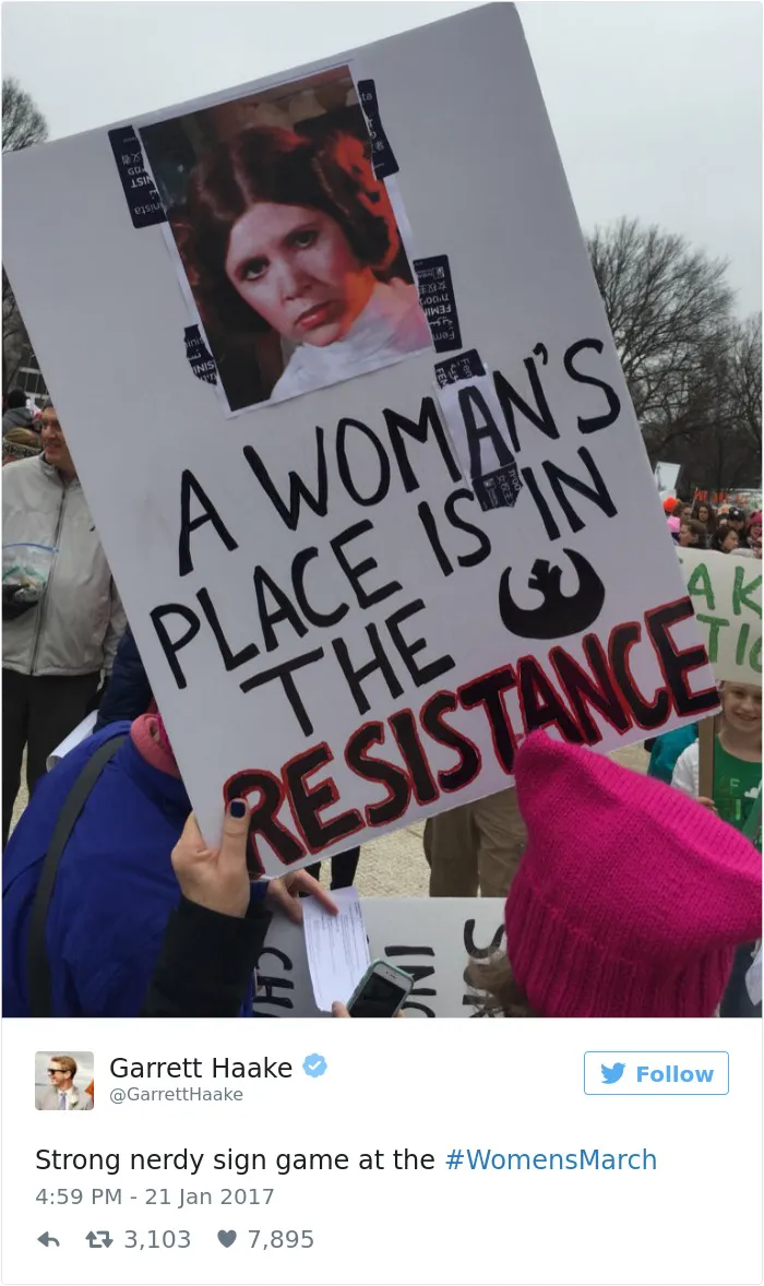 235 Of The Best Signs From Women's Marches Around The World