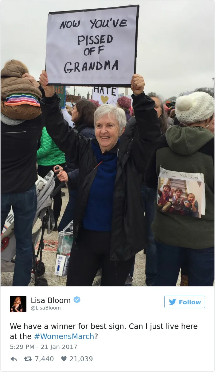 235 Of The Best Signs From Women's Marches Around The World