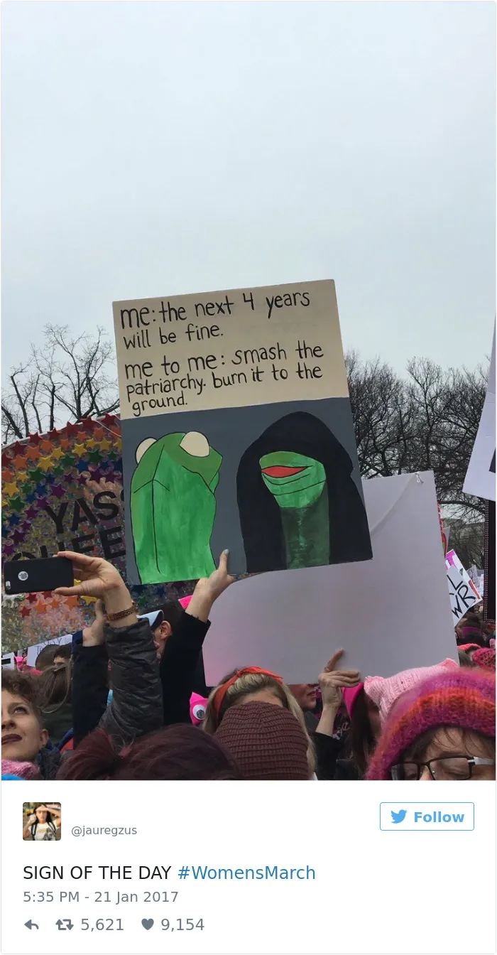 235 Of The Best Signs From Women's Marches Around The World