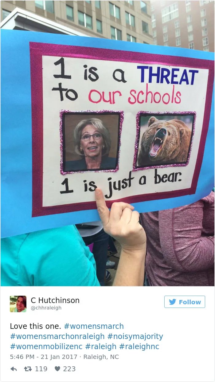 235 Of The Best Signs From Women's Marches Around The World