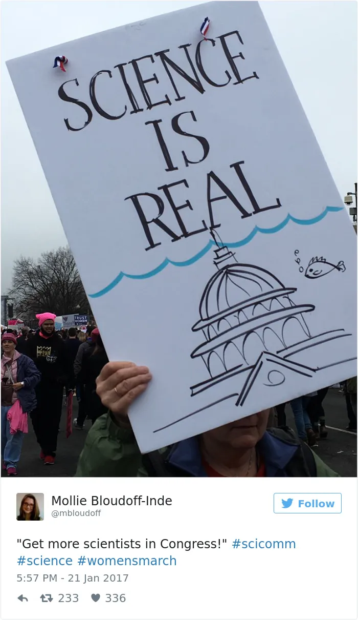 235 Of The Best Signs From Women's Marches Around The World