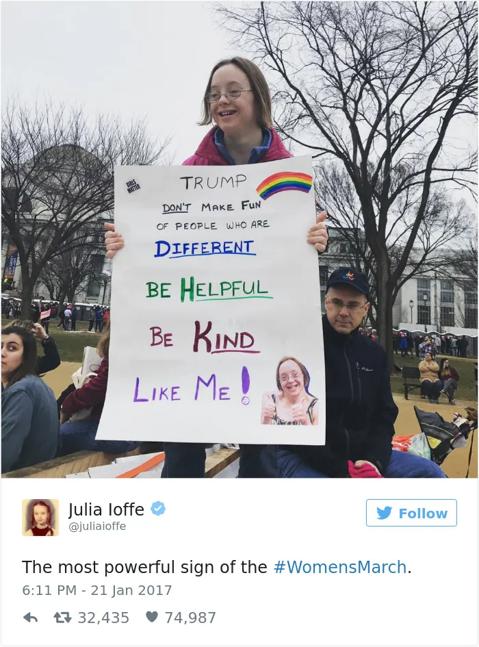 235 Of The Best Signs From Women's Marches Around The World