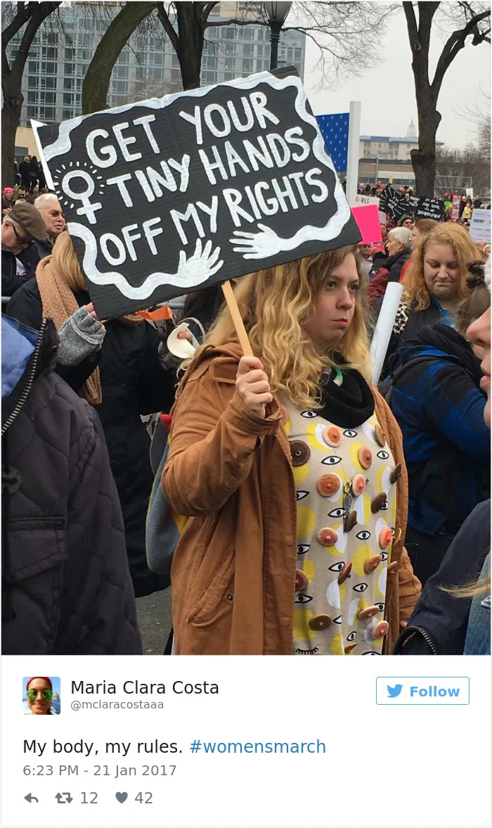 235 Of The Best Signs From Women's Marches Around The World