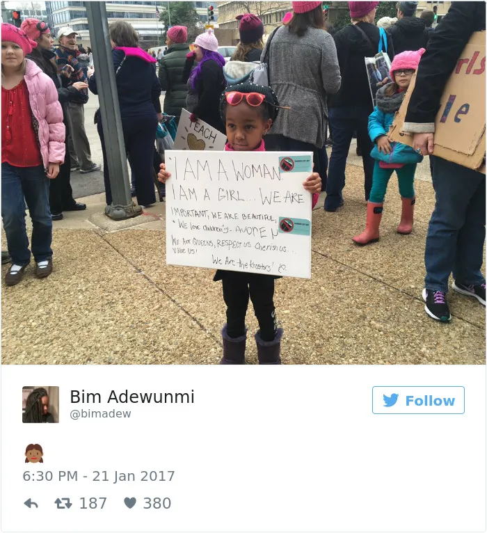 235 Of The Best Signs From Women's Marches Around The World