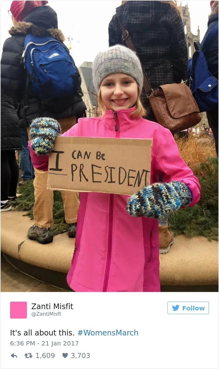 235 Of The Best Signs From Women's Marches Around The World