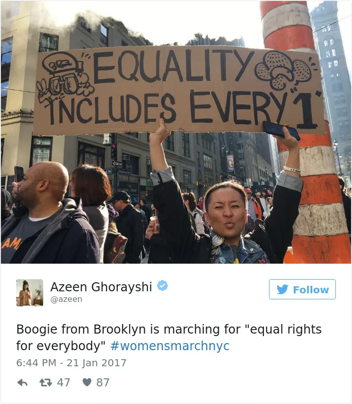 235 Of The Best Signs From Women's Marches Around The World