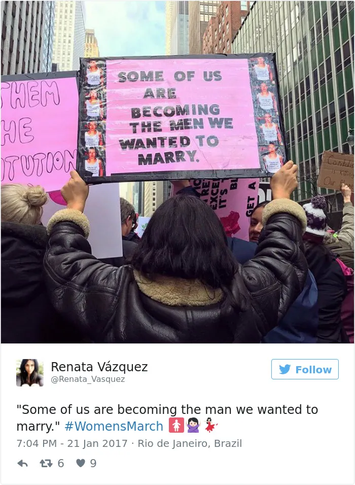 235 Of The Best Signs From Women's Marches Around The World