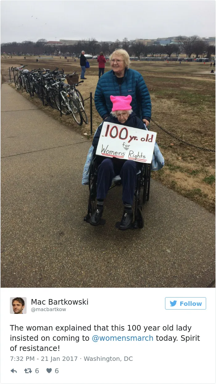 62 Nasty Grandmas Who Can't Believe They Still Have To March For Women's Rights