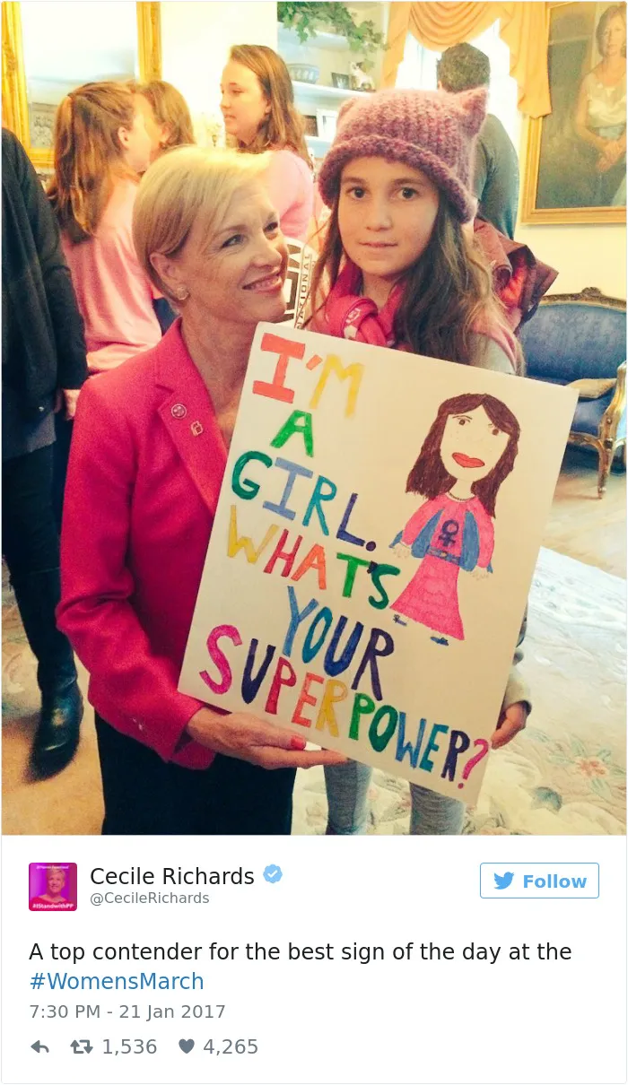 235 Of The Best Signs From Women's Marches Around The World
