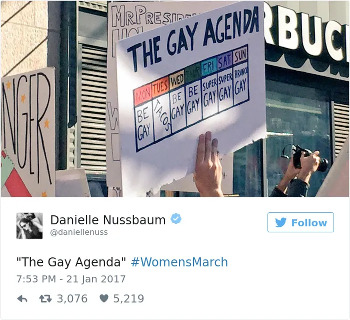 Women's March Signs