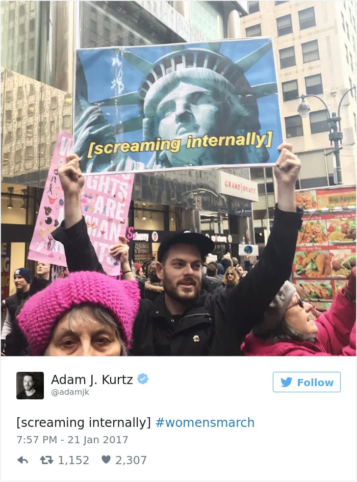 235 Of The Best Signs From Women's Marches Around The World