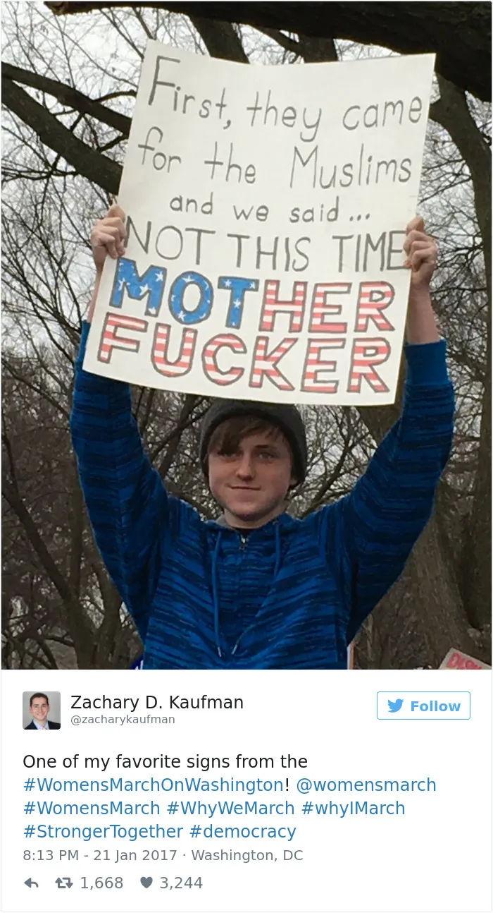 235 Of The Best Signs From Women's Marches Around The World