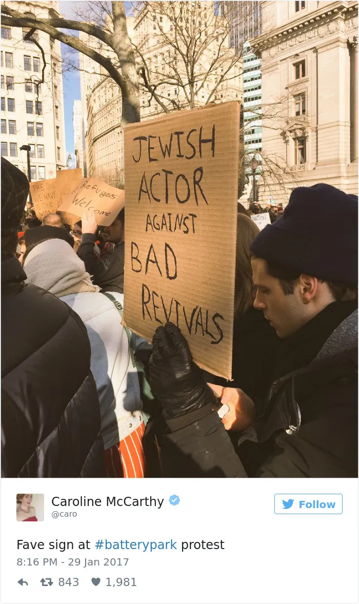 31 Of The Best Signs From Muslim Ban Protests