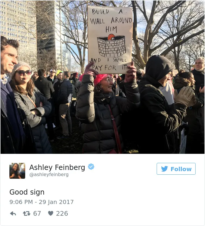 31 Of The Best Signs From Muslim Ban Protests