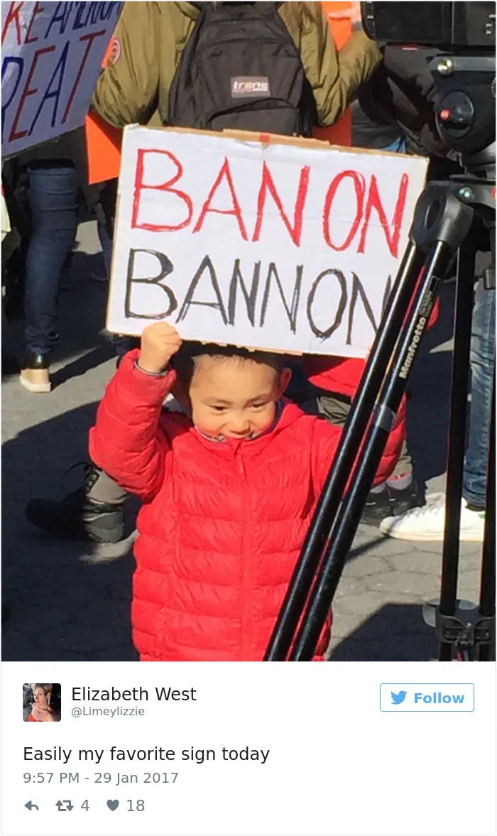 31 Of The Best Signs From Muslim Ban Protests