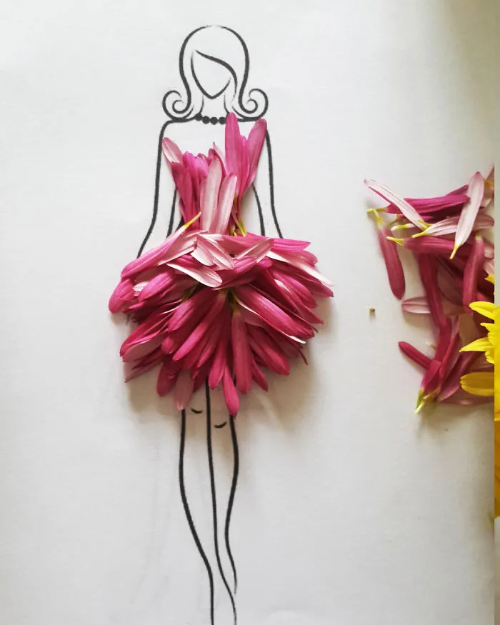 I Create Stunning Couture Gowns And Dresses With Flowers