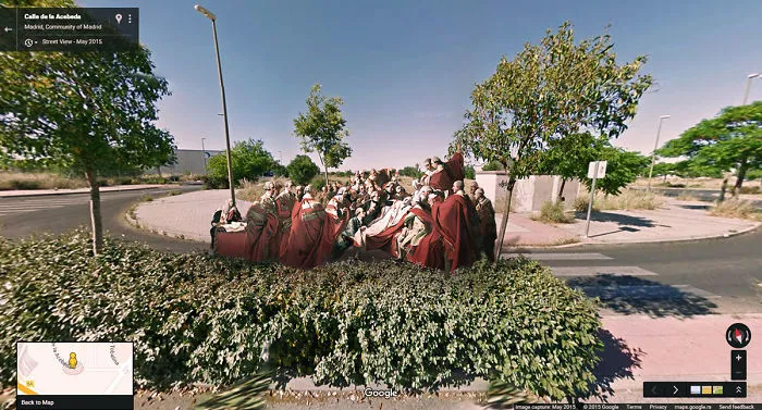 Classic Paintings Invade The Streets Of Google Street View