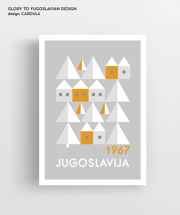 I Redesigned Famous Yugoslavian Posters To Bring Back Good Memories (Part 4)