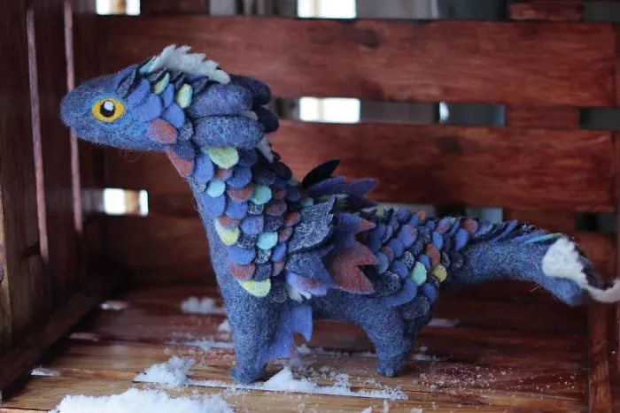 Felt Dragons By Russian Artist Alena Bobrova