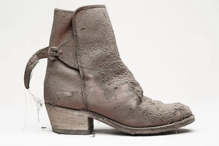 I Photographed Shoes Almost Untouched On A Shelf For 25 Years