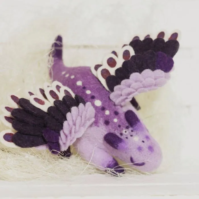 Felt Dragons By Russian Artist Alena Bobrova