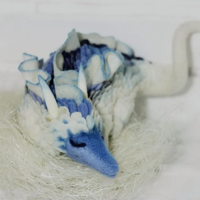 Felt Dragons By Russian Artist Alena Bobrova