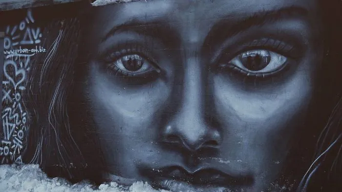 I Spent To Days In This Cold Snowweather To Create This Powerfull Portrait !