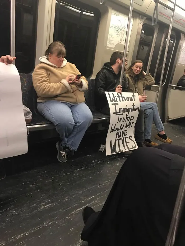 31 Of The Best Signs From Muslim Ban Protests