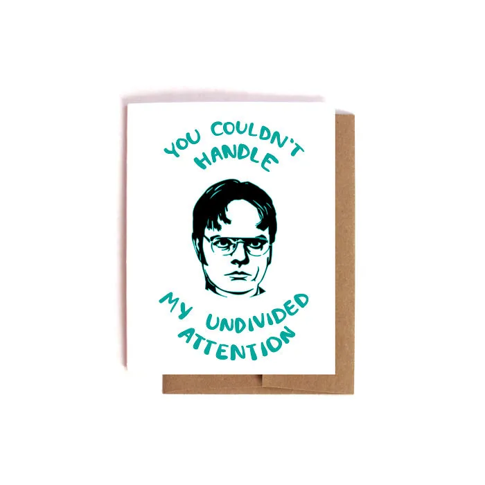 Dwight Schrute Undivided Attention