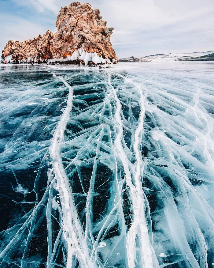 I Walked On Frozen Baikal, The Deepest And Oldest Lake On Earth To Capture Its Otherworldly Beauty