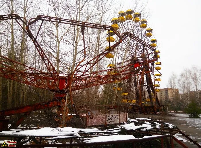 New Year Night 2017 In Chernobyl Exclusion Zone