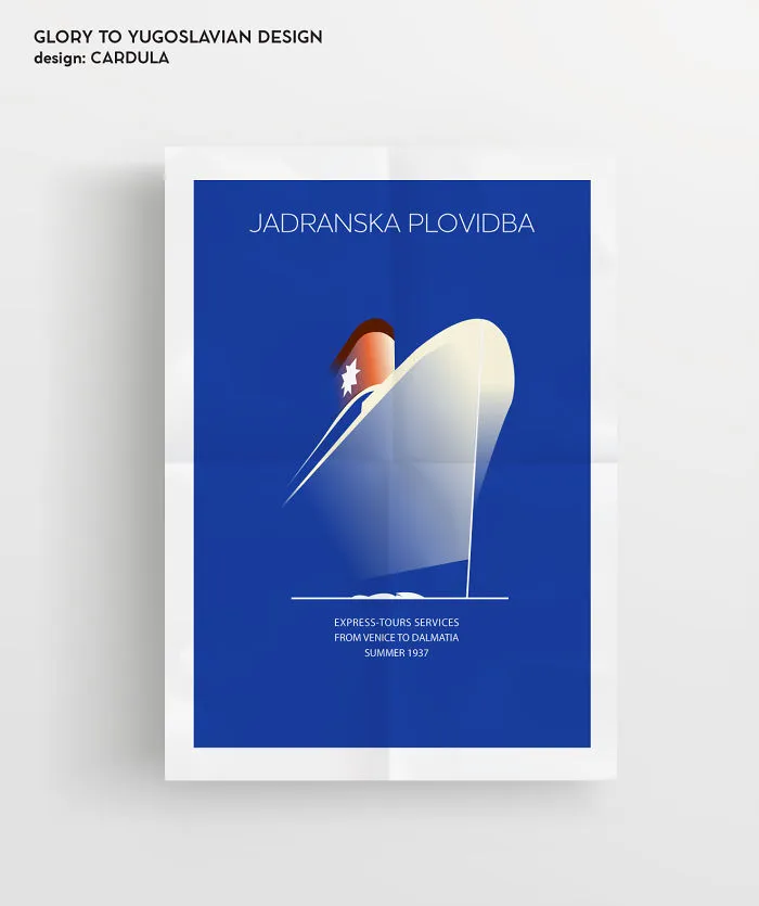 I Redesigned Famous Yugoslavian Posters To Bring Back Good Memories (Part 4)