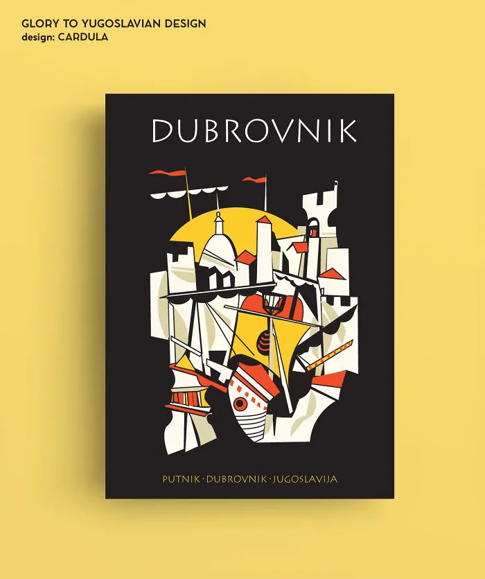 I Redesigned Famous Yugoslavian Posters To Bring Back Good Memories (Part 4)