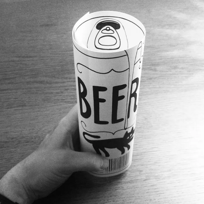 Illustrator Uses Clever 3D Tricks To Bring His Cartoons To Life