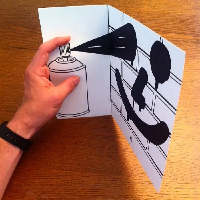 Illustrator Uses Clever 3D Tricks To Bring His Cartoons To Life