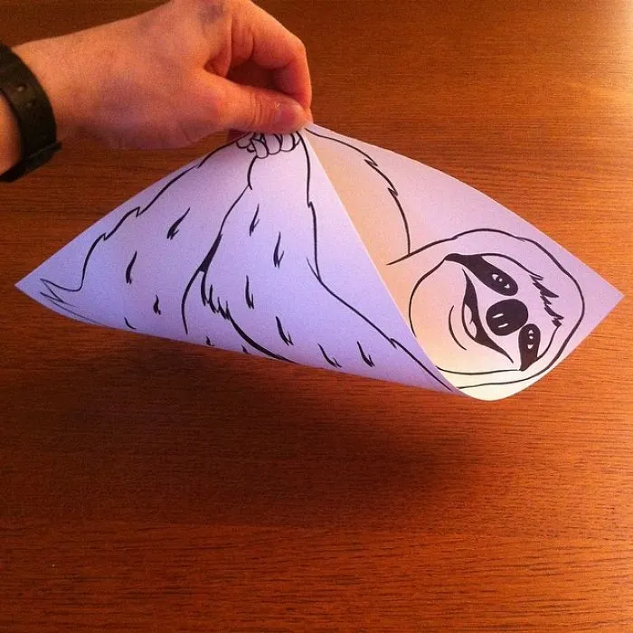 Illustrator Uses Clever 3D Tricks To Bring His Cartoons To Life