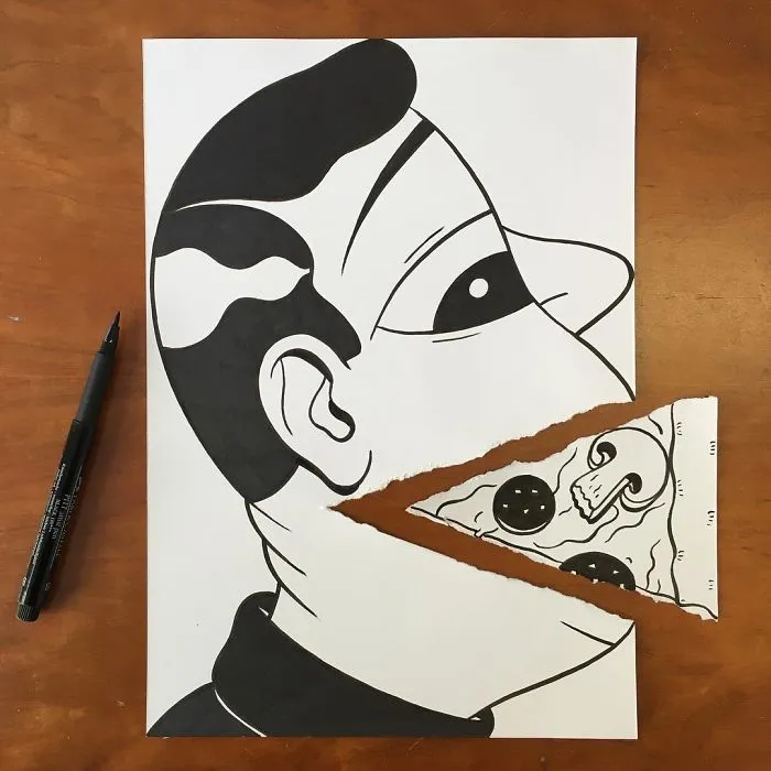 Illustrator Uses Clever 3D Tricks To Bring His Cartoons To Life