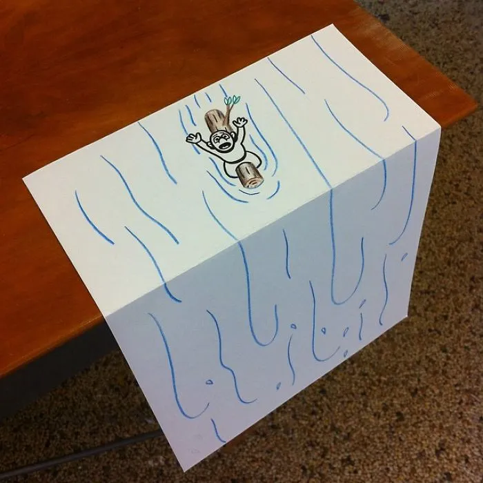 Illustrator Uses Clever 3D Tricks To Bring His Cartoons To Life